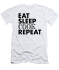1 Eat Sleep Cook Repeat Jacob Zelazny T-Shirt