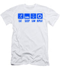1 Eat Sleep Law Repeat Steven Zimmer T-Shirt