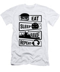 1 Eat Sleep Rave Repeat Party Electro Music Event Mister T-Shirt