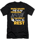 1 Education Notes School Educator Music Teacher Crazy Squirrel T-Shirt