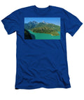 1 Elevated View of Diablo Lake North Panoramic Images T-Shirt
