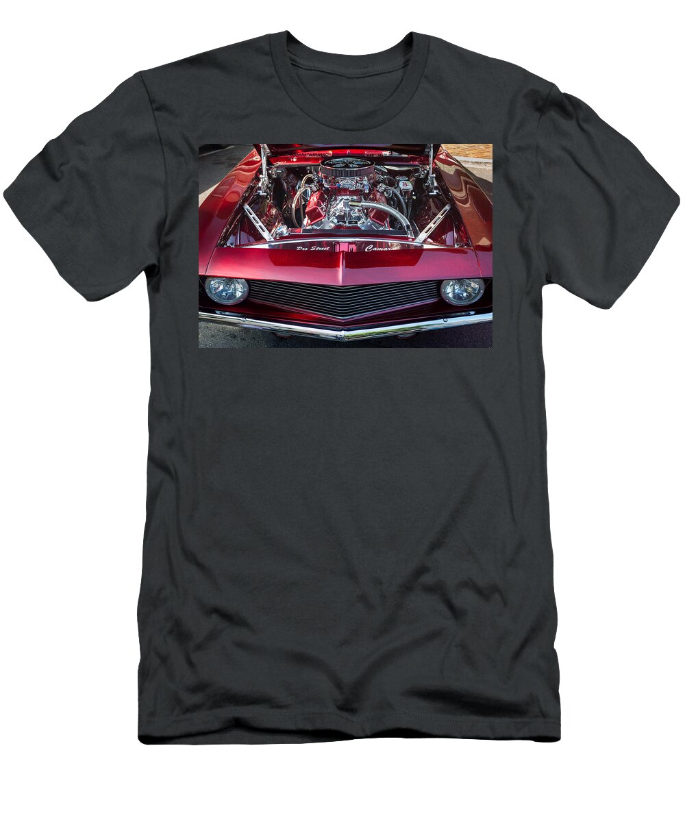 1 Engine Compartment of Chromed Camaro Steve Heap T-Shirt