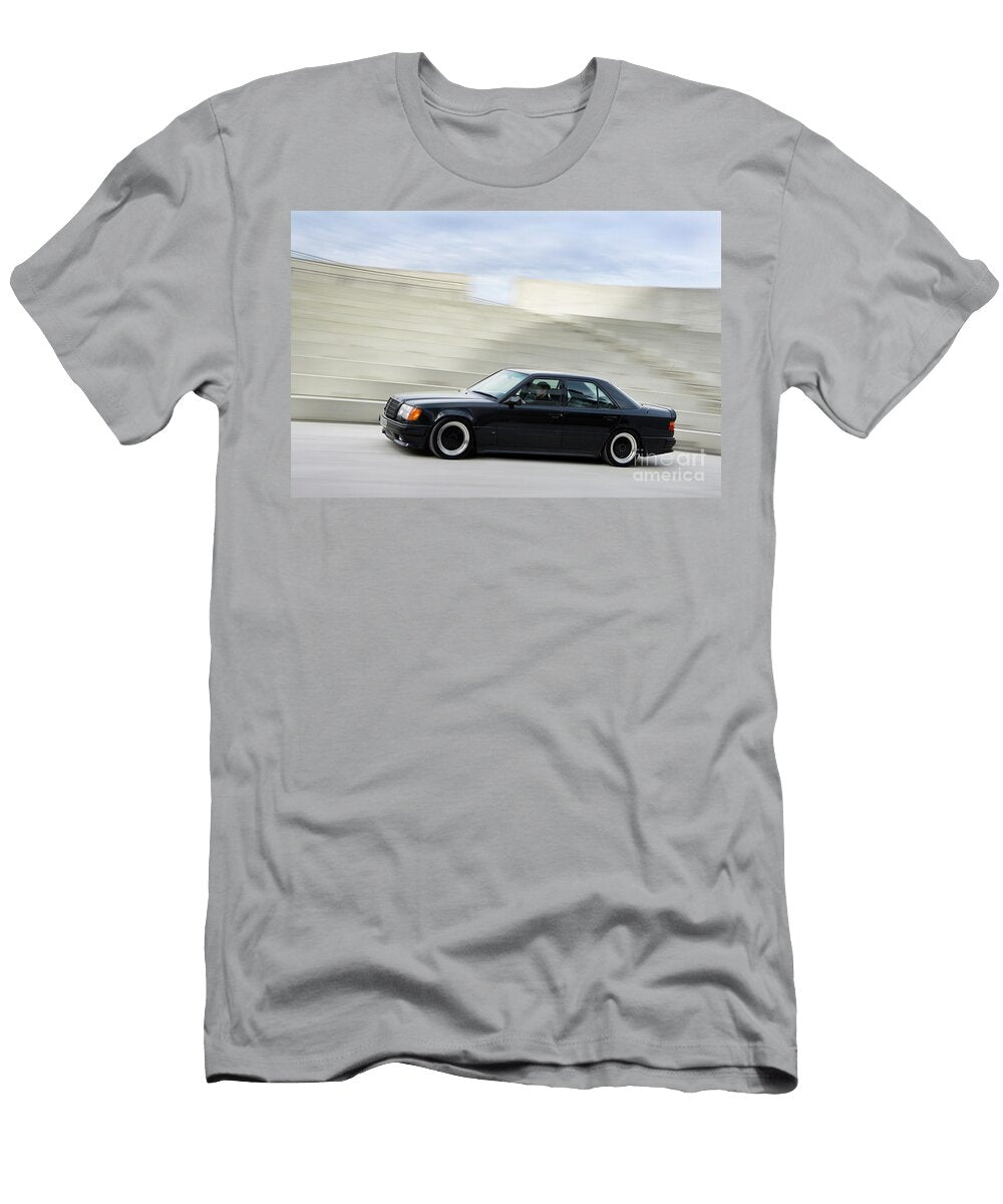 1 Exclusive Legendary Oldschool Modified Black 1989 Mercedes Amg 300 E 60l V8 M117 Hummer Sedan W124 Vladyslav Shapovalenko T-Shirt