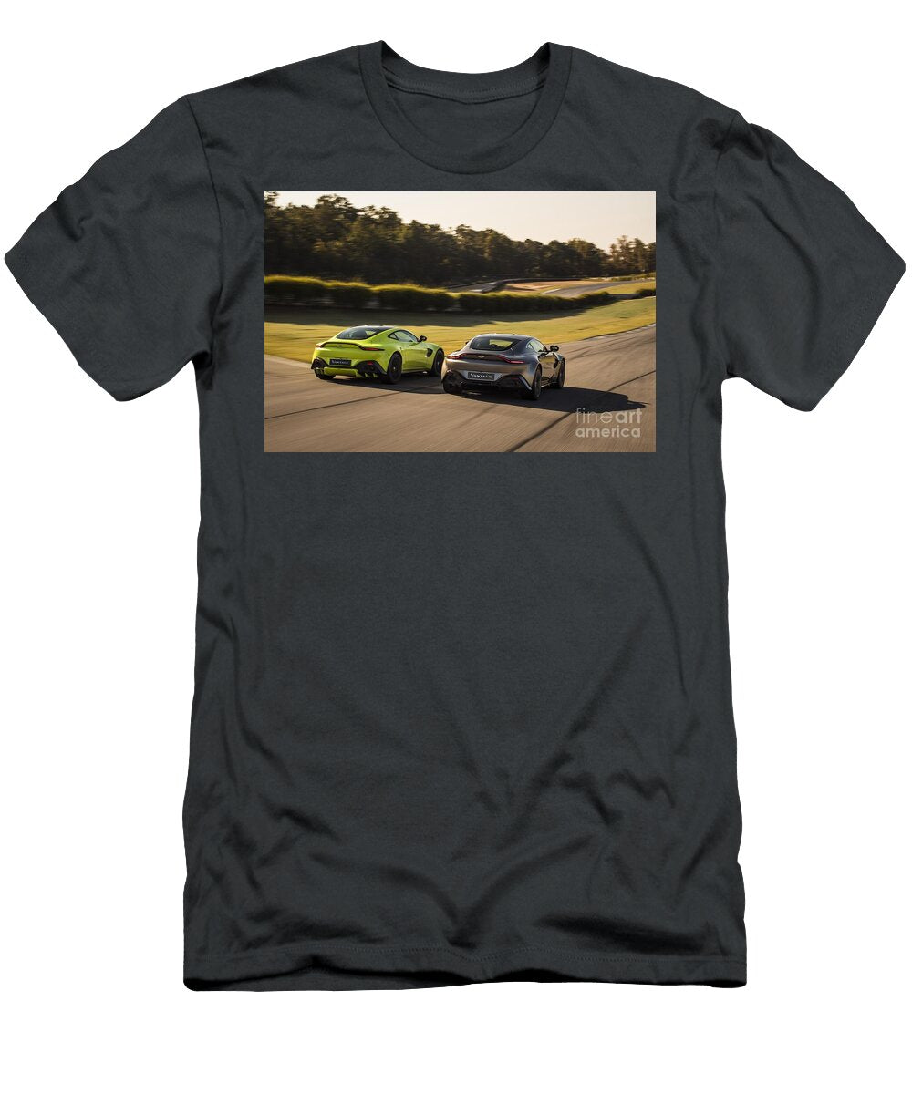 1 Exclusive Luxury Supercars Aston Martin Vantage V8 Amg Engine M177 40l Twin Turbocharged Vladyslav Shapovalenko T-Shirt