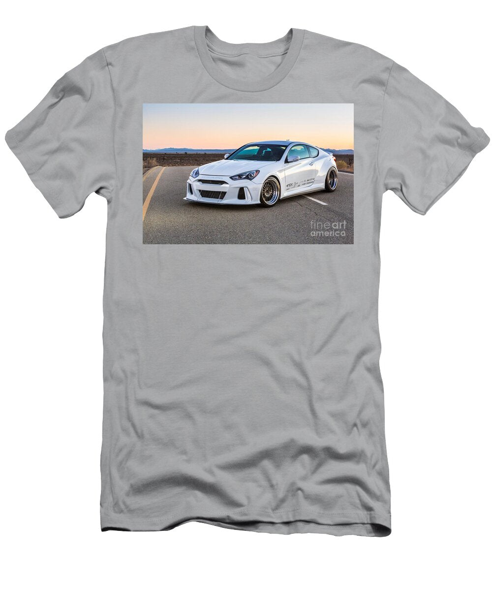 1 Exclusive Modified White Ark Performance Hyundai Genesis Coupe Supercharged 38l V6 Vladyslav Shapovalenko T-Shirt