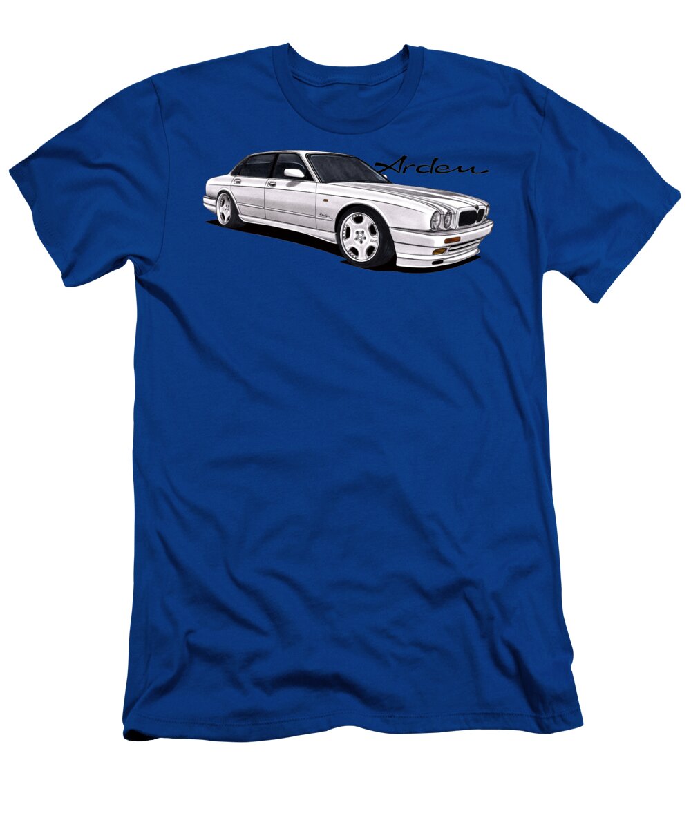1 Exvusive Legendary British Oldschool Jaguar Xj R V12 Vladyslav Shapovalenko T-Shirt