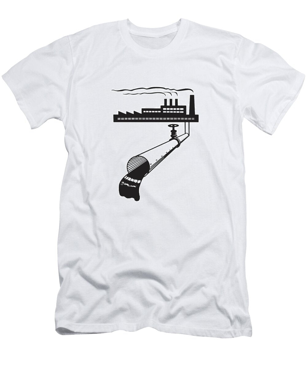 1 Factory and Outgoing Pipe Csa Images T-Shirt