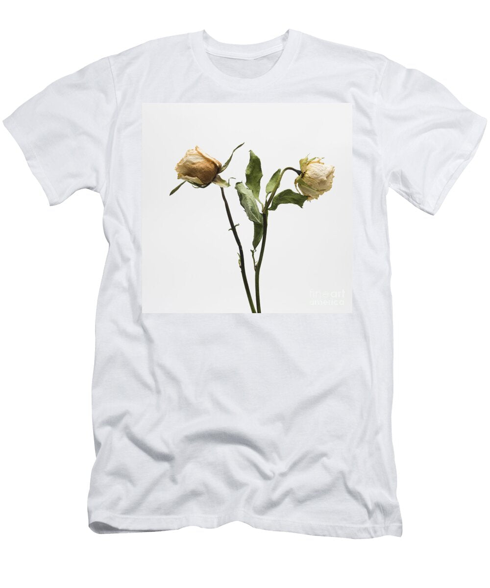 1 Faded Rose Flower Bernard Jaubert T-Shirt