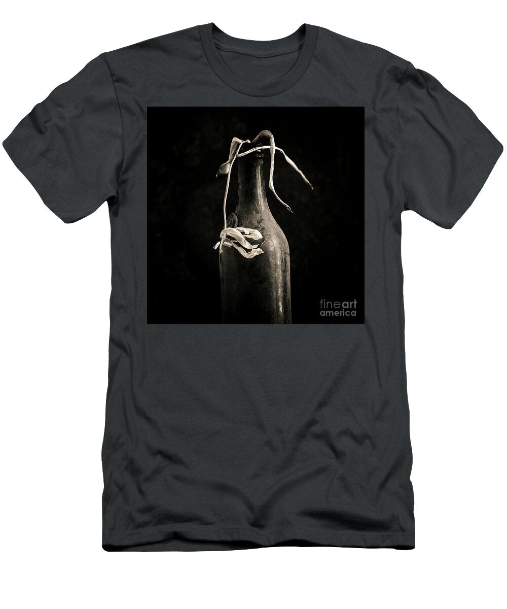 1 Faded Tulip in a Bottle Studio Shot Bernard Jaubert T-Shirt