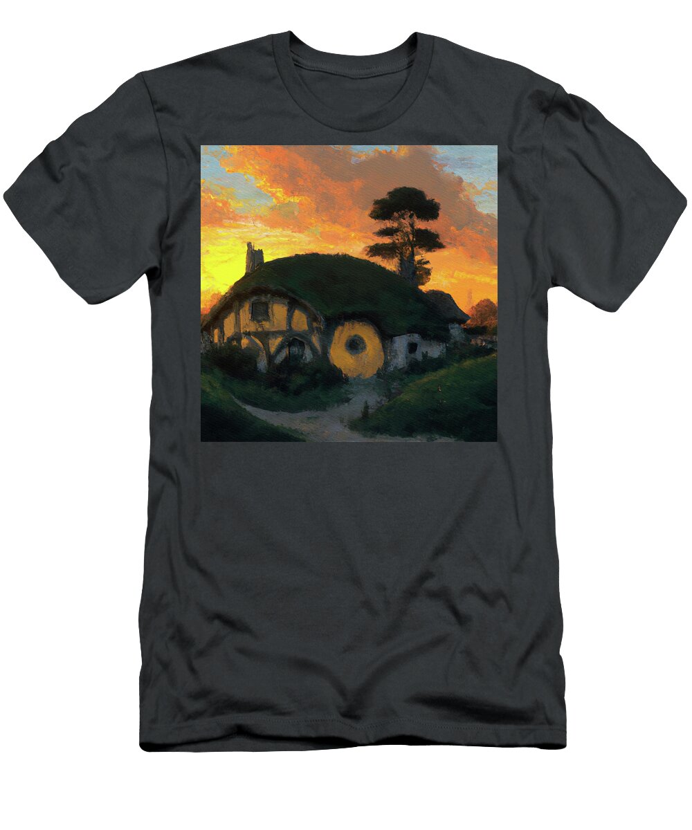 1 Fantasy Home of the Little Folk Pierre Blanchard T-Shirt