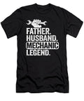 1 Father Husband Mechanic Legend Funny Mechanic Lisa Stronzi T-Shirt