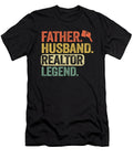 1 Father Husband Realtor Legend Real Estate Agent Gift Fathers Day Lisa Stronzi T-Shirt