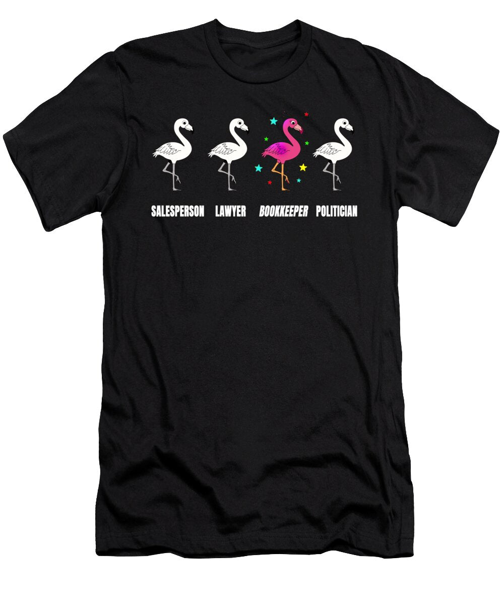 1 Female Accountant Bookkeeper Tax Season Cpa Gift Muc Designs T-Shirt