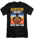 1 Financial Advisor Bod Like a Dad Bod School Counselor Maximus Designs T-Shirt