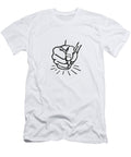 1 Fist Smashing Down on Surface Csa Images T-Shirt