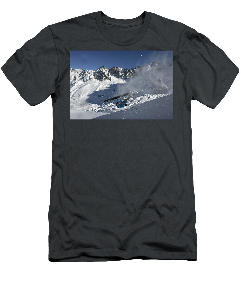 1 Free Ride in Vraie Vallee Blanche Mario Colonel T-Shirt