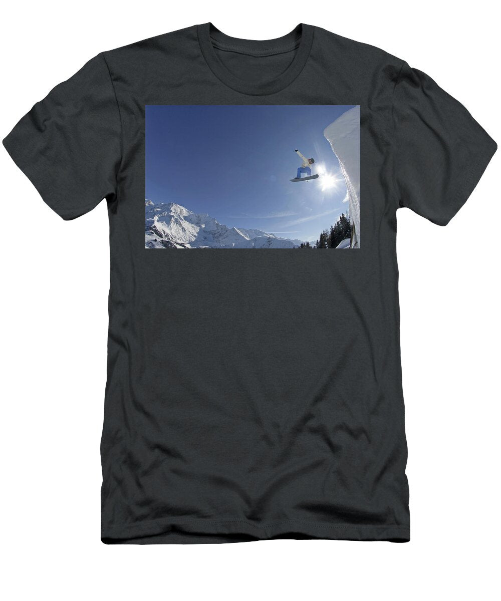 1 Free Style At Snowpark in Les Houches Mario Colonel T-Shirt