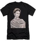 1 Frida Kahlo Portrait Oil on Black Velvet By Jorge Torrones Jorge Terrones T-Shirt