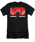 1 Front of a Jaguar Xk120 Peter Lloyd T-Shirt