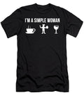 1 Funny Artist Job Art Career Simple Man Lukas Davis T-Shirt