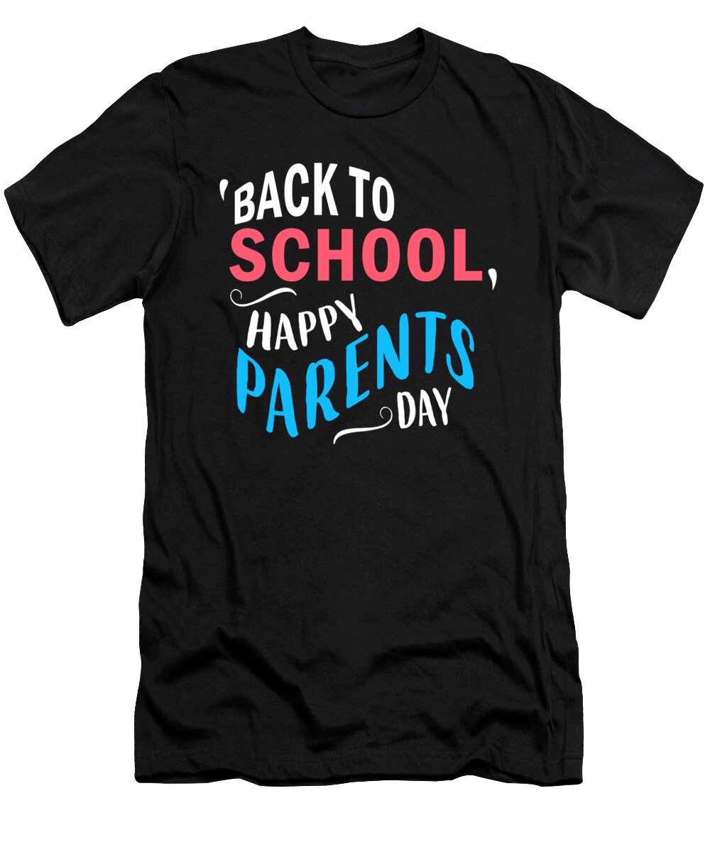 1 Funny Back to School Art for Mom Dad Parents Dark Ruler T-Shirt