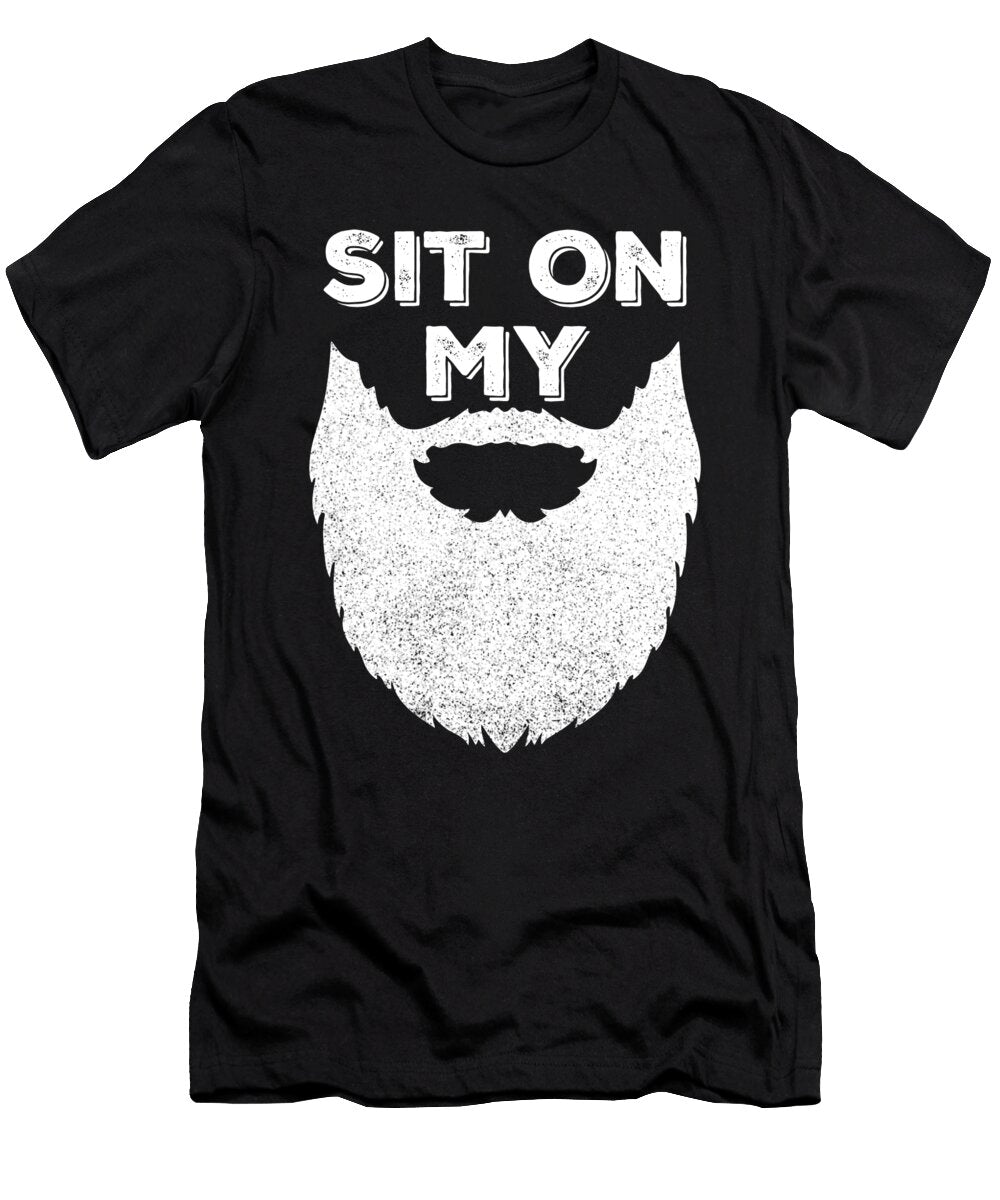 1 Funny Beard Facial Hair Manly Confident Man Gift Muc Designs T-Shirt