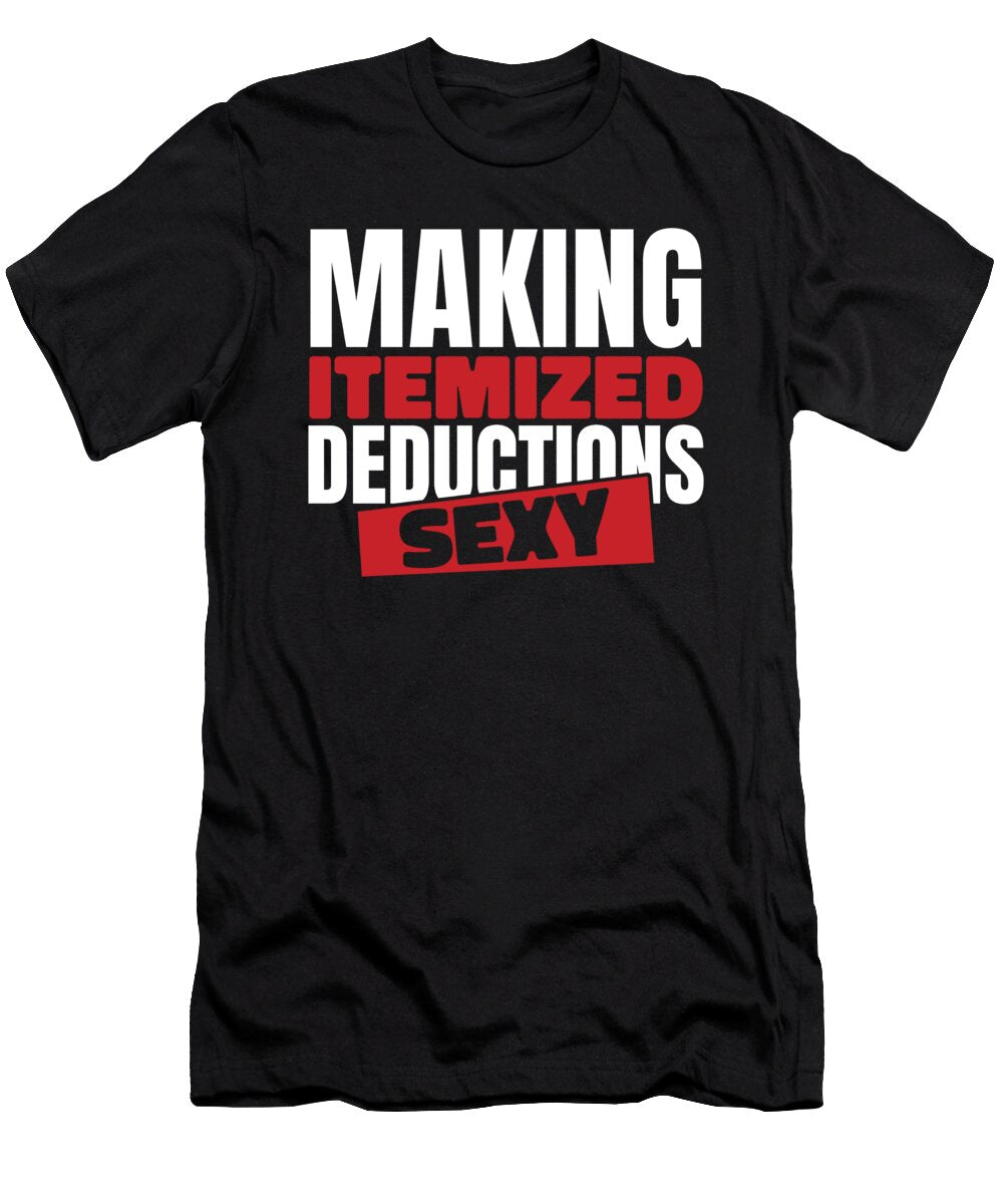 1 Funny Bookkeeper Cpa Bookkeeping Accounting Sexy Accountant Crazy Squirrel T-Shirt