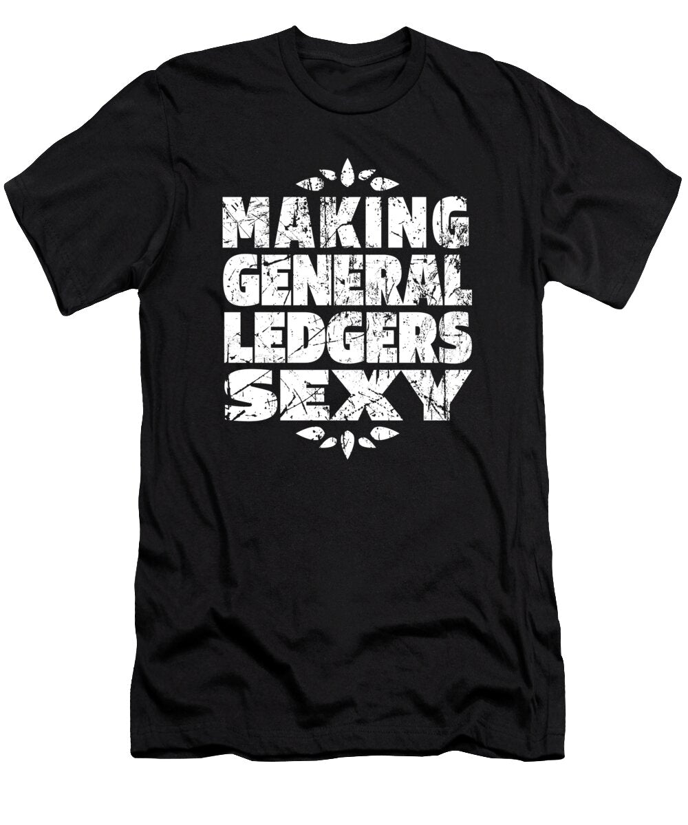 1 Funny Bookkeeper Cpa Finance Accounting Sexy Accountant Crazy Squirrel T-Shirt