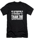 1 Funny Bookkeeper Finance Bookkeeping Cpa Senior Accountant Crazy Squirrel T-Shirt