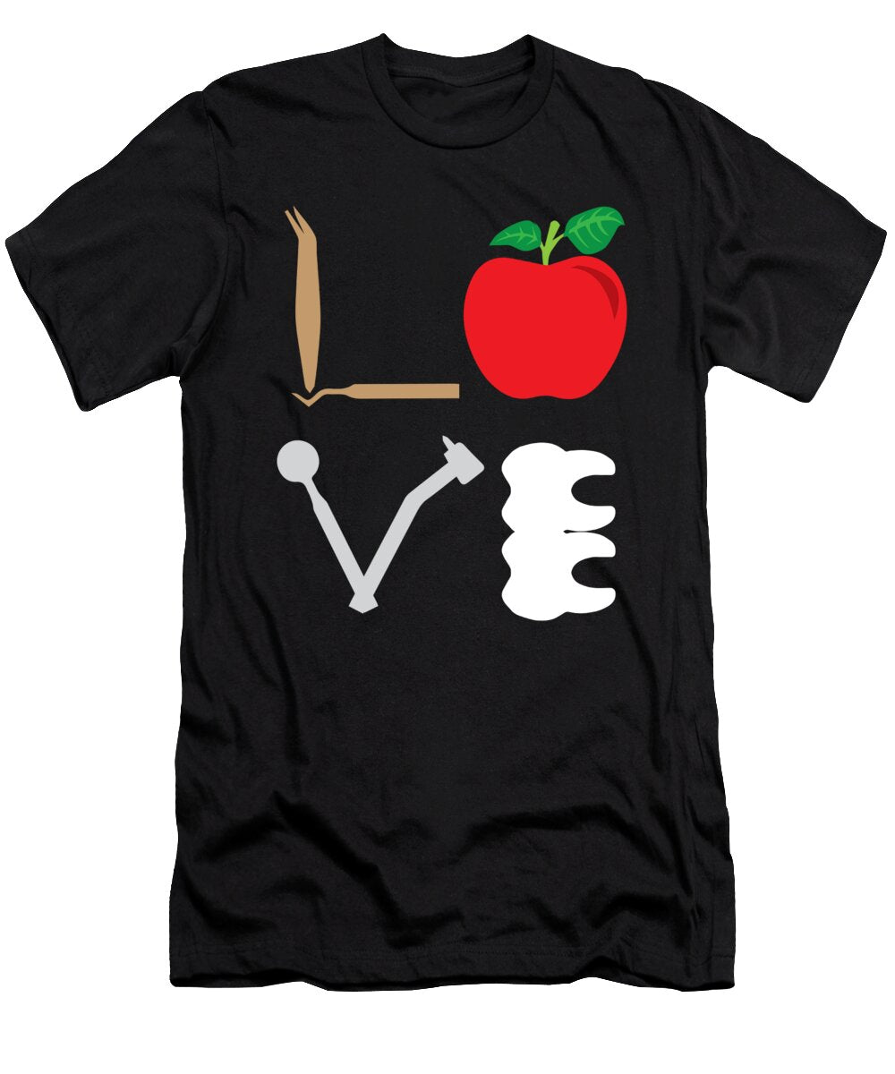 1 Funny Dentist Quote Love Dental Teeth Gift Teequeen2603 T-Shirt