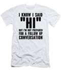 1 Funny Introvert Saying Sweet Birdie Studio T-Shirt