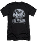 1 Funny Los Angeles Souvenir Sunny Place Shady People Vector Deluxe T-Shirt