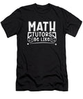 1 Funny Math Teacher Education Educator School Math Tutor Crazy Squirrel T-Shirt