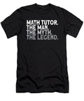 1 Funny Math Teacher Education School Educator Math Tutor Crazy Squirrel T-Shirt