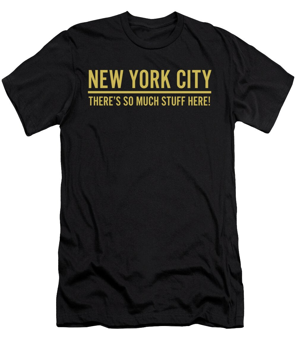 1 Funny New York So Much Stuff Here Jacob Zelazny T-Shirt
