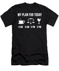 1 Funny Paralegal Job Lawyer Law Degree My Plan for Today Muc Designs T-Shirt