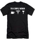 1 Funny Pharmacist Job Pharmaceutical Career Simple Man Lukas Davis T-Shirt