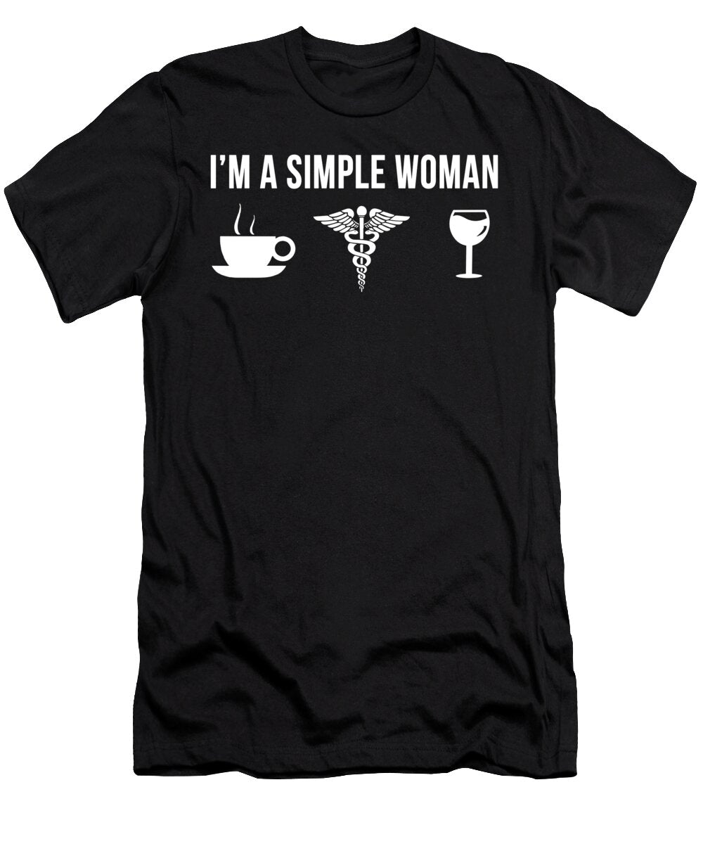 1 Funny Pharmacist Job Pharmaceutical Career Simple Man Lukas Davis T-Shirt