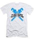 1 Funny Pipe Plumbing Pipefitter Pipes Pipefitting Florian Dold Art T-Shirt