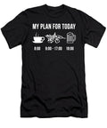 1 Funny Tatzoo Artist Job Career My Plan for Today Lukas Davis T-Shirt