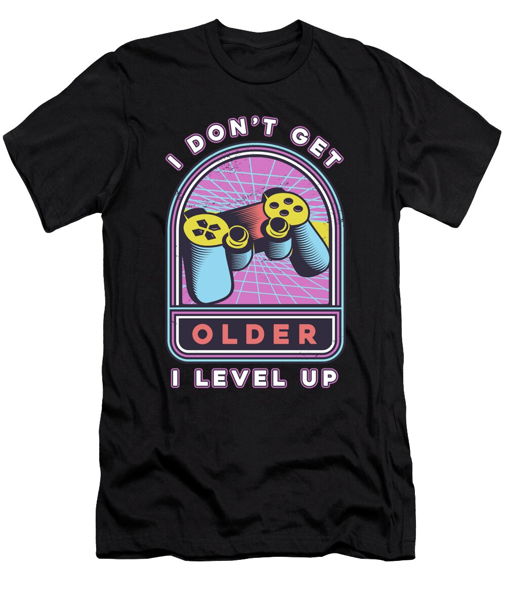 1 Gamer Gaming Video Games Crazy Squirrel T-Shirt