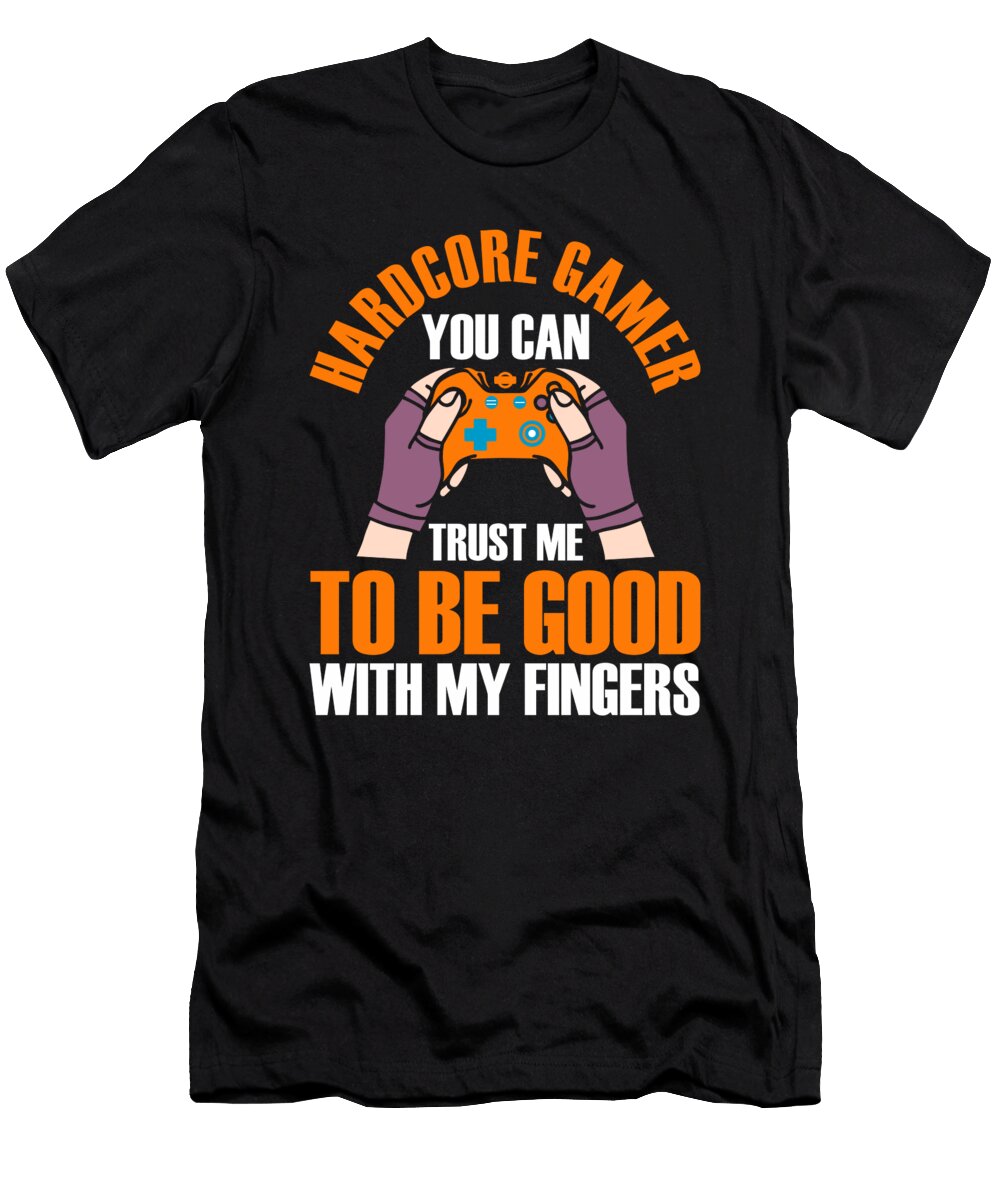 1 Gaming Video Games Gamer Crazy Squirrel T-Shirt