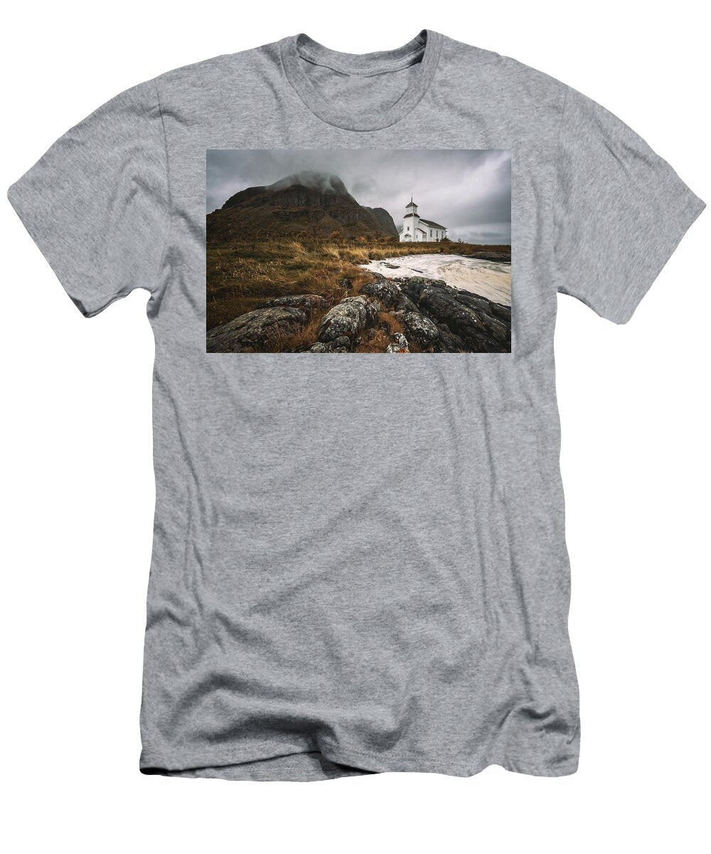 1 Gimsoy Church on Lofoten Islands in Norway Miroslav Liska T-Shirt