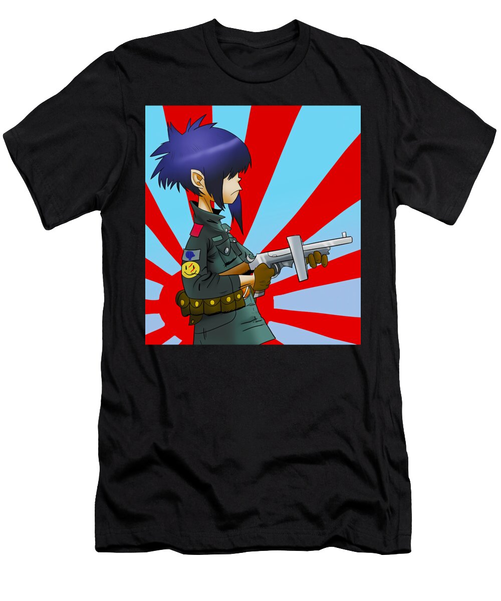 1 Gorillaz Noodle Jordy Walls T-Shirt