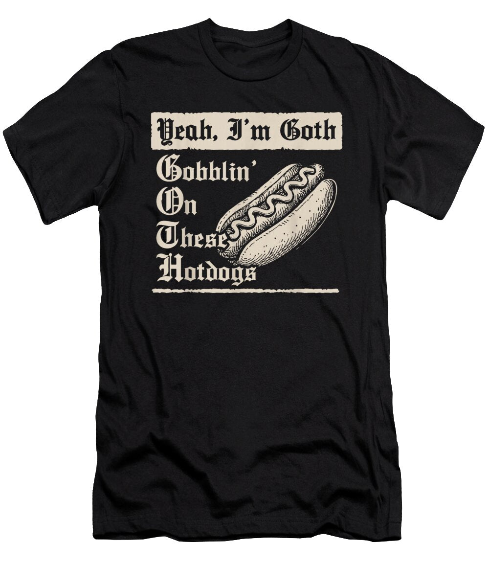 1 Goth Hotdog Humor Classiic T-Shirt