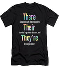1 Grammar Police There Their Theyre Gift Haselshirt T-Shirt