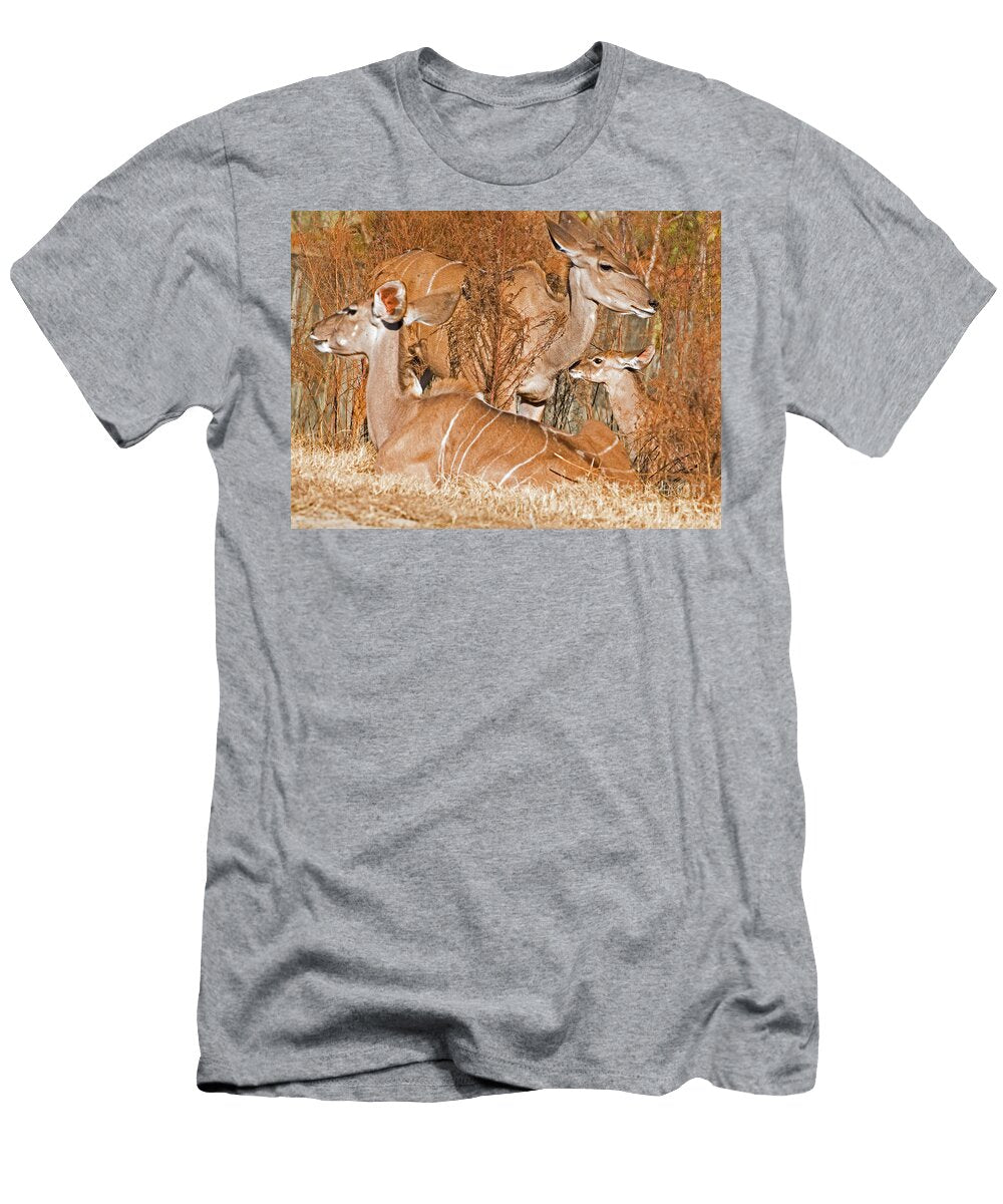 1 Greater Kudu Mother and Baby Millard H Sharp T-Shirt