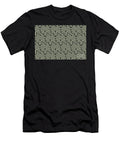 1 Green and Black Modern Cube Shape Pattern Petite Pattern Minimal Graphic Designs T-Shirt