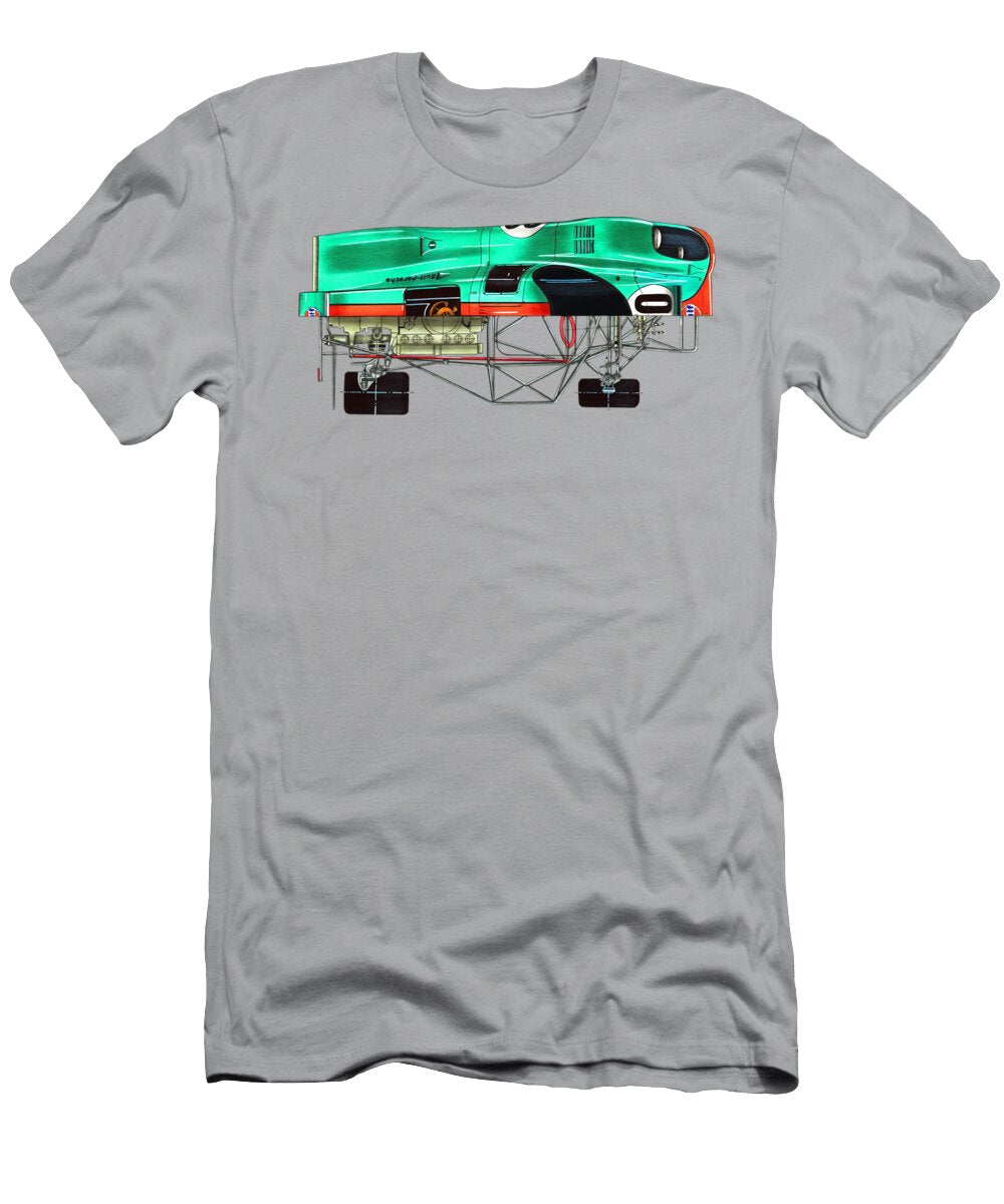 1 Gulf Porsche 917 Kh Chassis 024 Vladislav Shapovalenko T-Shirt
