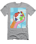 1 Hand Holding a Globe Csa Images T-Shirt